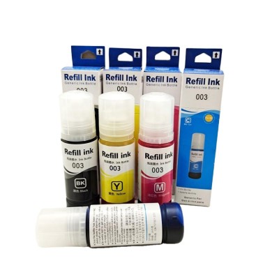 Compatible With Original Ink 70Ml For Epson Inkjet Printer 003/004